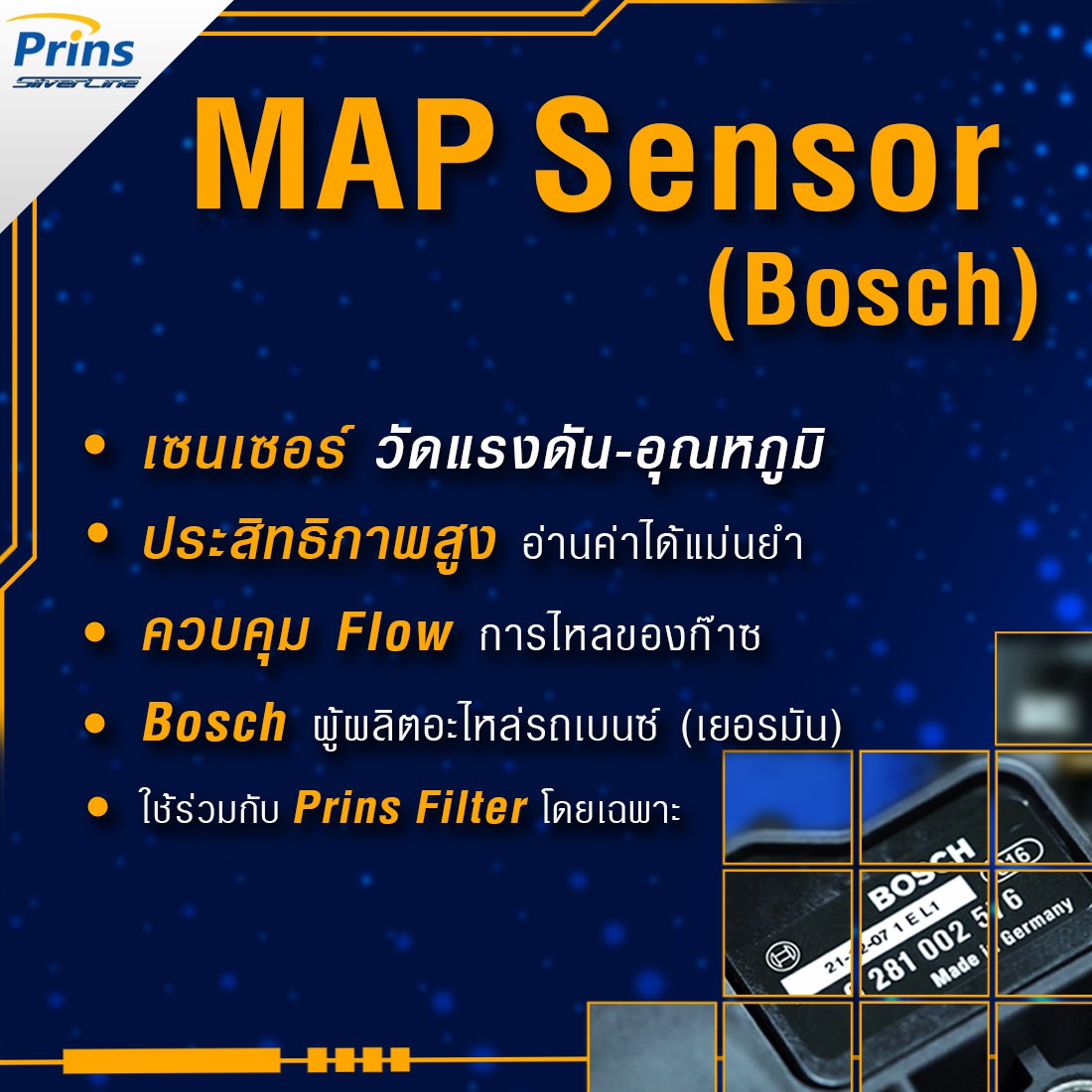 02-6 Map Sensor Bosch