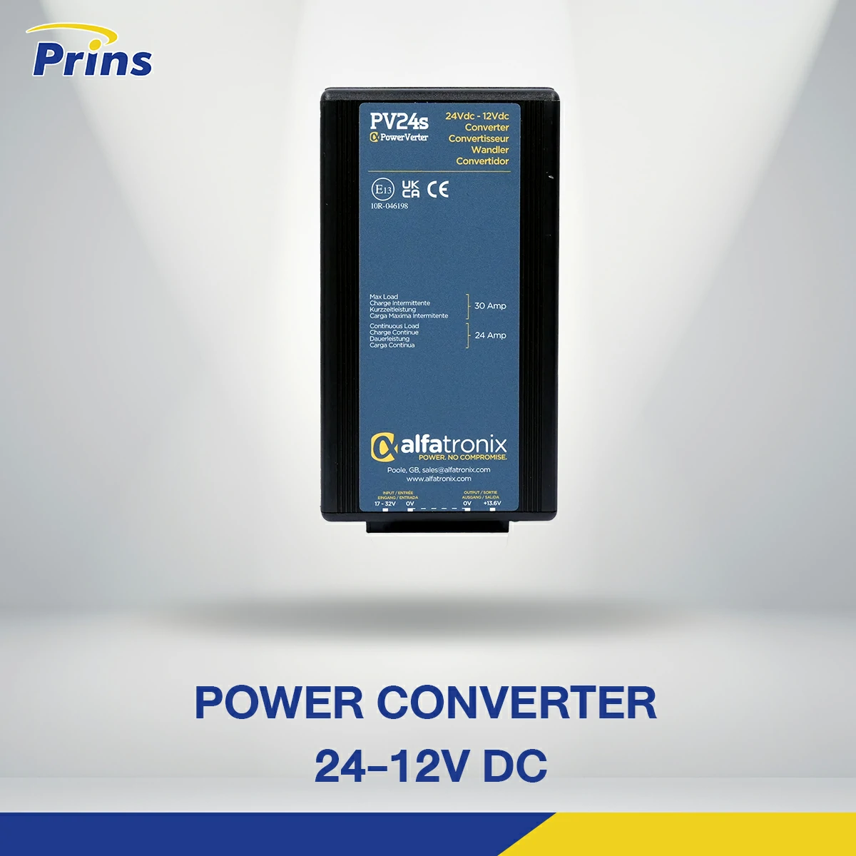 POWER CONVERTER 24-12V DC